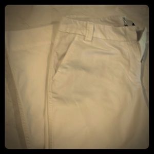 White cotton pant